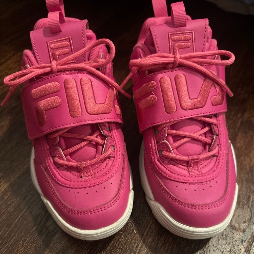 Fila Hot Pink Sneakers